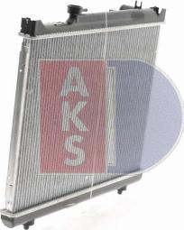 AKS Dasis 320023N - Radiator, mühərrikin soyudulması furqanavto.az