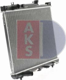 AKS Dasis 320023N - Radiator, mühərrikin soyudulması furqanavto.az