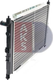 AKS Dasis 370340N - Radiator, mühərrikin soyudulması furqanavto.az