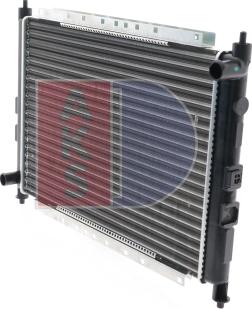 AKS Dasis 370340N - Radiator, mühərrikin soyudulması furqanavto.az