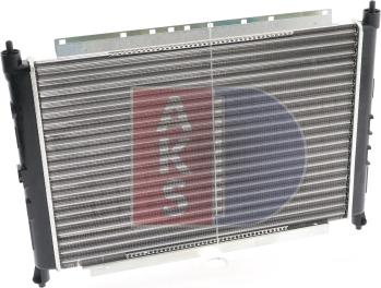 AKS Dasis 370340N - Radiator, mühərrikin soyudulması furqanavto.az