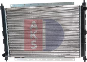 AKS Dasis 370340N - Radiator, mühərrikin soyudulması furqanavto.az