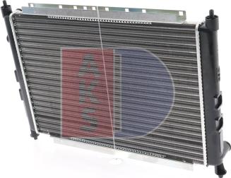 AKS Dasis 370340N - Radiator, mühərrikin soyudulması furqanavto.az