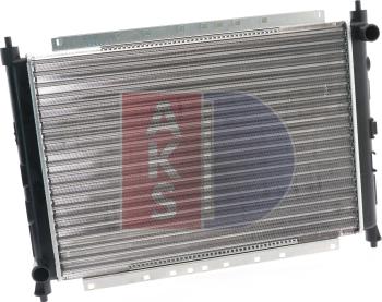 AKS Dasis 370340N - Radiator, mühərrikin soyudulması furqanavto.az