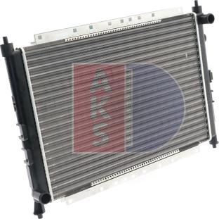 AKS Dasis 370340N - Radiator, mühərrikin soyudulması furqanavto.az