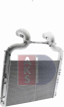 AKS Dasis 297002N - Intercooler, şarj cihazı furqanavto.az