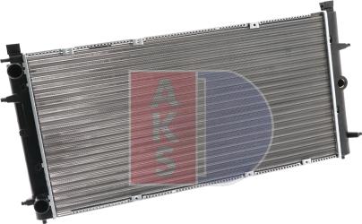 AKS Dasis 240050N - Radiator, mühərrikin soyudulması furqanavto.az