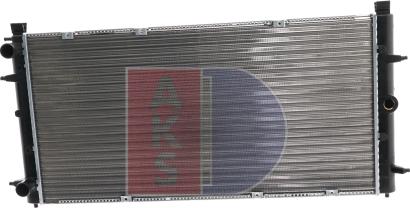 AKS Dasis 240050N - Radiator, mühərrikin soyudulması furqanavto.az