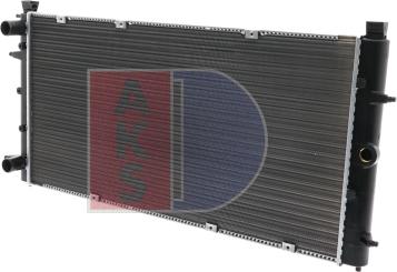 AKS Dasis 240050N - Radiator, mühərrikin soyudulması furqanavto.az