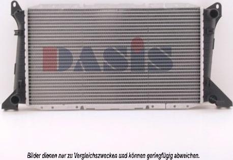 AKS Dasis 250230N - Radiator, mühərrikin soyudulması furqanavto.az