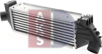 AKS Dasis 257001N - Intercooler, şarj cihazı furqanavto.az