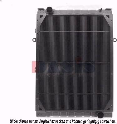 AKS Dasis 261580N - Radiator, mühərrikin soyudulması furqanavto.az