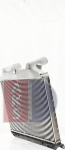 AKS Dasis 267009N - Intercooler, şarj cihazı furqanavto.az