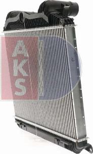 AKS Dasis 267015N - Intercooler, şarj cihazı furqanavto.az