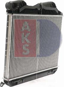 AKS Dasis 267015N - Intercooler, şarj cihazı furqanavto.az