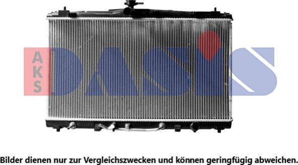 AKS Dasis 210057N - Radiator, mühərrikin soyudulması furqanavto.az