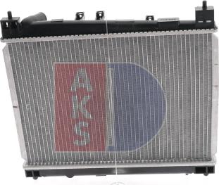 AKS Dasis 210031N - Radiator, mühərrikin soyudulması furqanavto.az