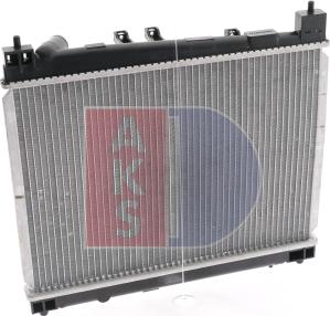 AKS Dasis 210031N - Radiator, mühərrikin soyudulması furqanavto.az