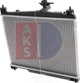 AKS Dasis 210033N - Radiator, mühərrikin soyudulması furqanavto.az