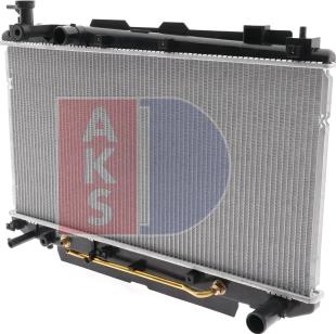 AKS Dasis 210104N - Radiator, mühərrikin soyudulması furqanavto.az