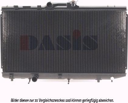 AKS Dasis 210380N - Radiator, mühərrikin soyudulması furqanavto.az
