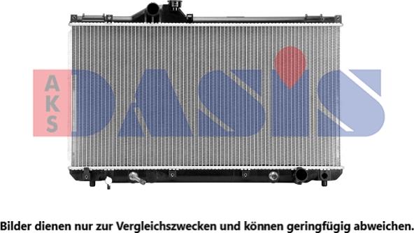 AKS Dasis 210297N - Radiator, mühərrikin soyudulması furqanavto.az