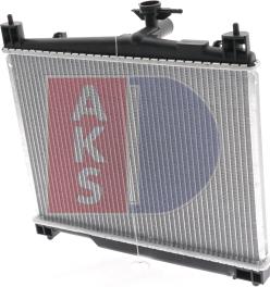 AKS Dasis 210201N - Radiator, mühərrikin soyudulması furqanavto.az