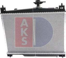 AKS Dasis 210201N - Radiator, mühərrikin soyudulması furqanavto.az