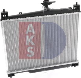 AKS Dasis 210201N - Radiator, mühərrikin soyudulması furqanavto.az