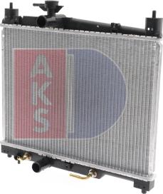 AKS Dasis 210201N - Radiator, mühərrikin soyudulması furqanavto.az