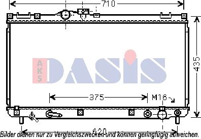 AKS Dasis 210226N - Radiator, mühərrikin soyudulması furqanavto.az