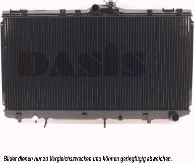 AKS Dasis 210270N - Radiator, mühərrikin soyudulması furqanavto.az