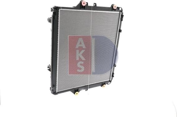 AKS Dasis 210277N - Radiator, mühərrikin soyudulması furqanavto.az