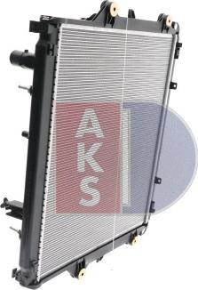 AKS Dasis 210277N - Radiator, mühərrikin soyudulması furqanavto.az