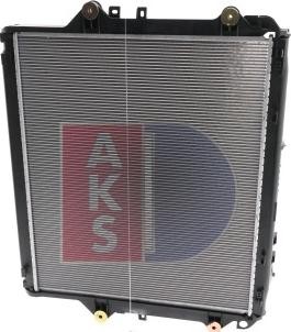 AKS Dasis 210277N - Radiator, mühərrikin soyudulması furqanavto.az