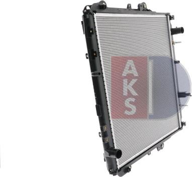 AKS Dasis 210277N - Radiator, mühərrikin soyudulması furqanavto.az