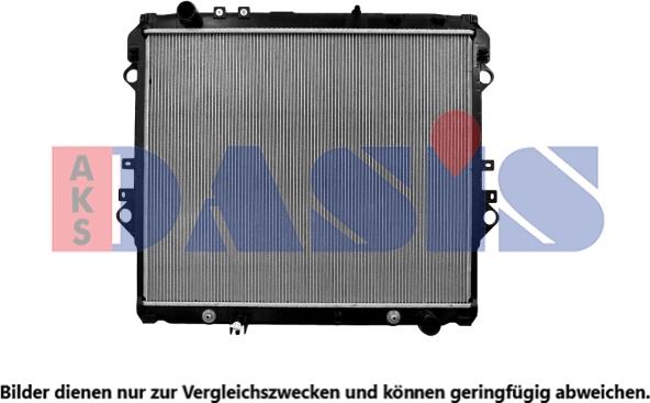 AKS Dasis 210277N - Radiator, mühərrikin soyudulması furqanavto.az