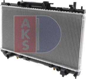 AKS Dasis 211980N - Radiator, mühərrikin soyudulması www.furqanavto.az