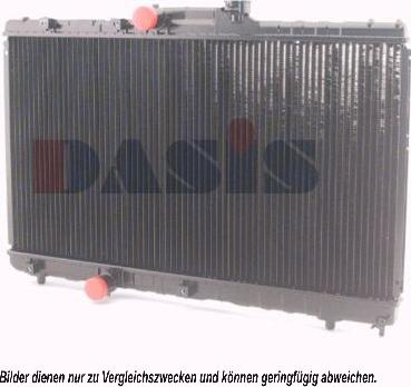 AKS Dasis 211640N - Radiator, mühərrikin soyudulması furqanavto.az