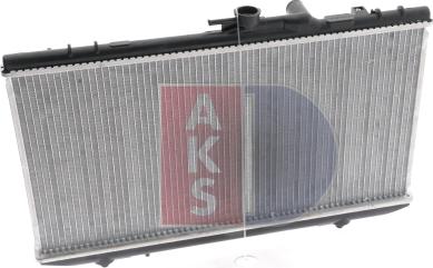 AKS Dasis 211610N - Radiator, mühərrikin soyudulması furqanavto.az