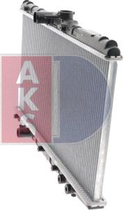 AKS Dasis 211010N - Radiator, mühərrikin soyudulması furqanavto.az