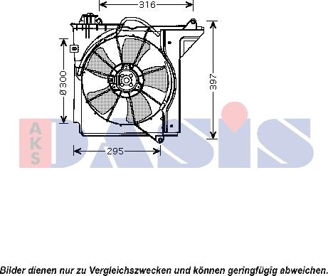 AKS Dasis 218033N - Fen, radiator furqanavto.az