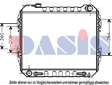 AKS Dasis 213100N - Radiator, mühərrikin soyudulması furqanavto.az