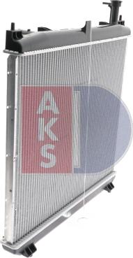 AKS Dasis 213810N - Radiator, mühərrikin soyudulması furqanavto.az