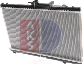 AKS Dasis 213750N - Radiator, mühərrikin soyudulması furqanavto.az