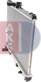 AKS Dasis 213750N - Radiator, mühərrikin soyudulması furqanavto.az