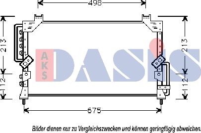 AKS Dasis 212490N - Kondenser, kondisioner furqanavto.az