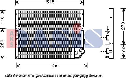 AKS Dasis 212004N - Kondenser, kondisioner furqanavto.az