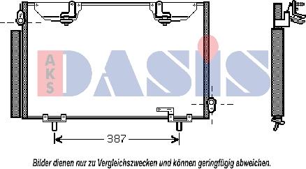 AKS Dasis 212036N - Kondenser, kondisioner furqanavto.az