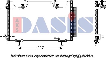 AKS Dasis 212024N - Kondenser, kondisioner furqanavto.az